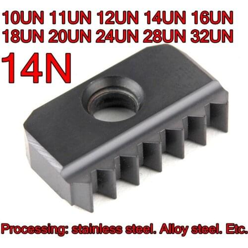 14N 10UN 11UN 12UN 14UN 16UN 18UN 20UN 24UN 28UN 32UN BR215 5pcs Threaded insert Processing: stainless steel. Alloy steel. Etc