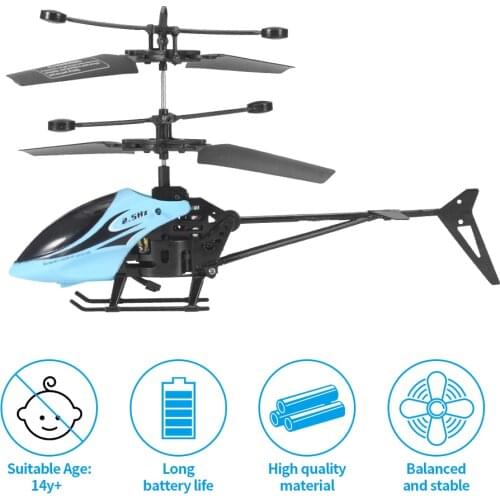 2 Channel RC Drone Helicopter Infraed Induction Electric Mini Remote Control Plane Light Suspension Copter Quadcopter Drone Toy