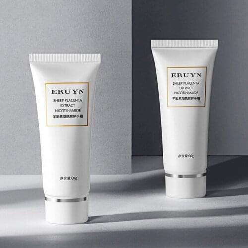 Anti Drying Moisturizing Refreshing Repairing Hand Cream Sheep Placenta Niacinamide Nourishing Smooth Non Greasy High Grade