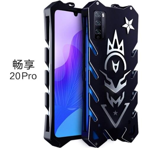 For Huawei Enjoy 20 Pro Original Zimon Shockproof Heavy Duty Armor Metal Aluminum Phone Case For Huawei Enjoy Z Case