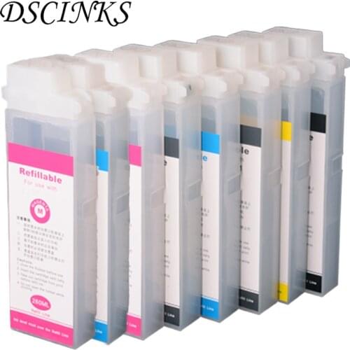 PFI105 PFI-106 Refill Ink Cartridge for Canon IPF6300S IPF6350S IPF6400S IPF6410S Refill Ink Cartridge Tank with Chip