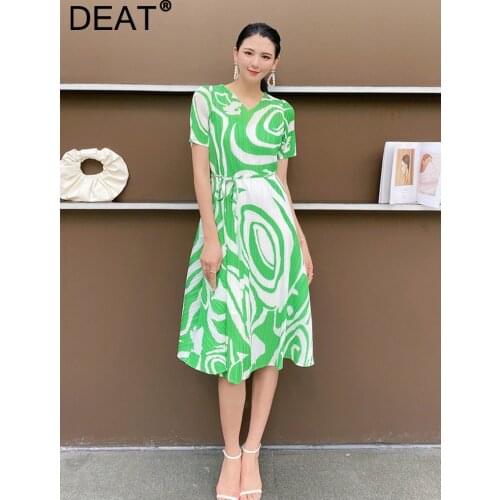 Цветные летние платья DEAT China At AliExpress