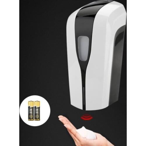 Hotel Company Clerk Alcohol Disinfection Spray Dispenser Wall-Mounted Wash-Free Automatic Induction Hand Sterilizer 1000ml