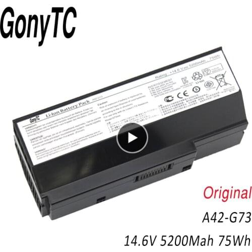 New A42-G73 Laptop Battery for ASUS G53 G53S G53J G53JW G53SX G73 G73S G73J G73JH G73JQ G73JW G73JX G73SW G73-52