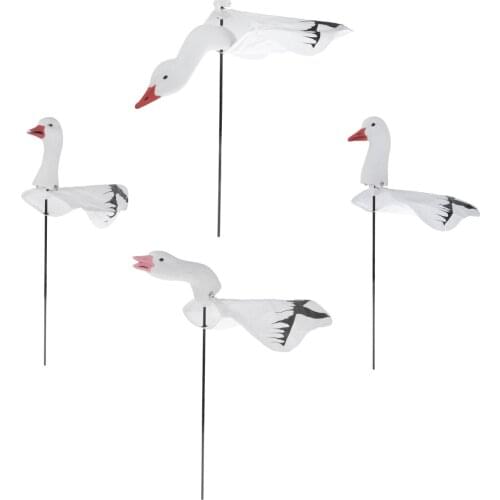 Outdoor Hunting Decoy Goose Head Windsock Garden Decoration