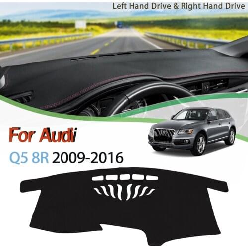 For Audi Q5 8R 2009-2016 Waterproof instrument panel pad Dashboard Cover Pad Car Interior Anti-Slip Mat Accessories 2012 2015