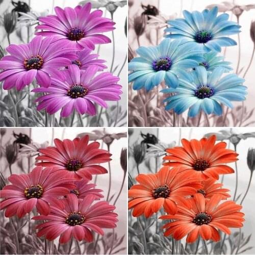 Custom Diamond Painting Flower Art Picture Embroidery 5D Diy Full Square Rhinestone Cross Stitch Kit Mosaic Home Decoration Gift