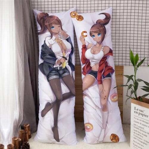 Anime Danganronpa asahina aoi Pillow Case Cosplay Dakimakura Cartoon Kawaii Men Women Costume Accessories
