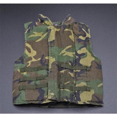 Big Sales DML1/6th Soldier Model Modern USA Special Forces Camouflage Protective Bulletproof Vest For Mostly Doll Figure Collect