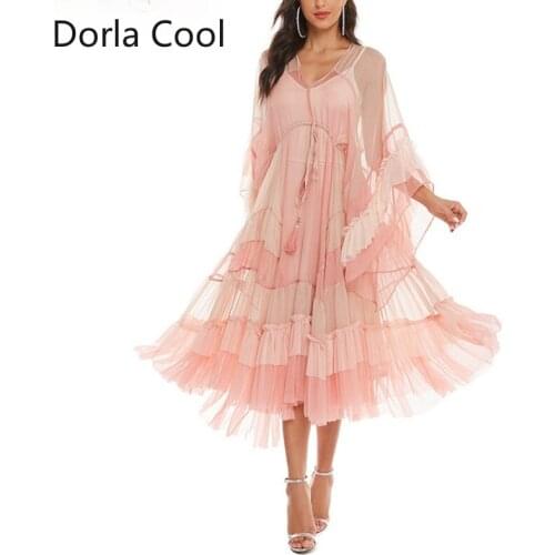 DORLA COOL Loose Summer Dresses