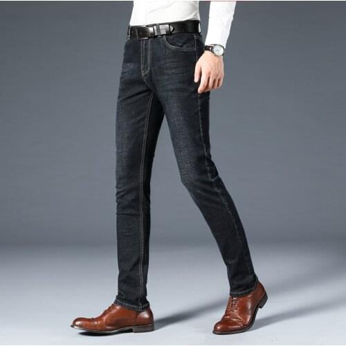 FAVOCENT Mens Autumn Jeans