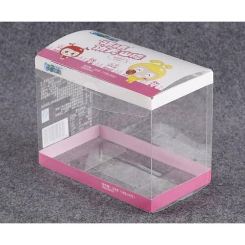 Custom Clear PVC favor Packaging boxes transparent plastic gift display package square Box show case Free Sample ---PX20182