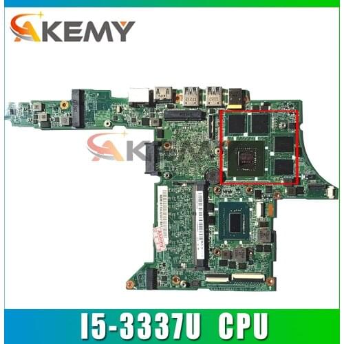 Akemy Laptop Motherboard For Acer Aspire M5-481TG I5-3337U Mainboard NBM3W11005 DA0Z09MBAH0 DDR3