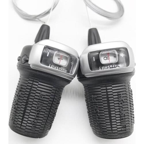 MicroSHIFT Twist Type 3X7/8 Speed shifter Triple Index Mountain Bike Derailleur 21/24 Shift