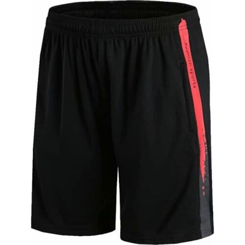 Fashion Sport Short Pants With Zipper Pockets Men Running Pants Soccer Training Trousers Fitness Gym Short Pants For Men