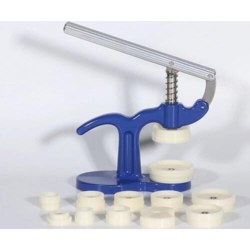 Hot Sale Watch Case Press 12 Dies Watch Crystal Front Back Case Cover Screw Press Presser Close Watchmakers Repair Kit Tool