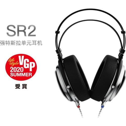 New iBasso SR2 Fully Open Tesla Interchangeable Headphones Wearing HIFI Music Monitor Headphones