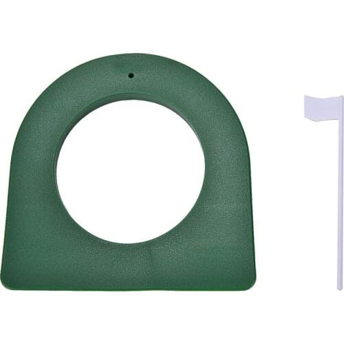HOT!NEW 1 set Regulation Putting Cup Hole Putter Practice Trainer Aid Flag GOLF In/Outdoor