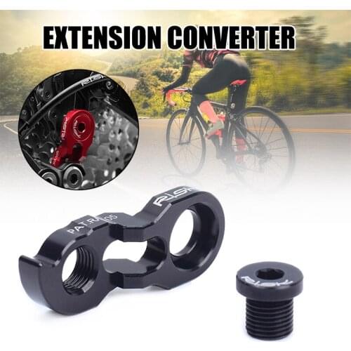Wholesale Bicycle Rear Derailleur Extender Aluminum Alloy Sturdy Durable Frame Tail Hook Extender Bicycle Accessories N66