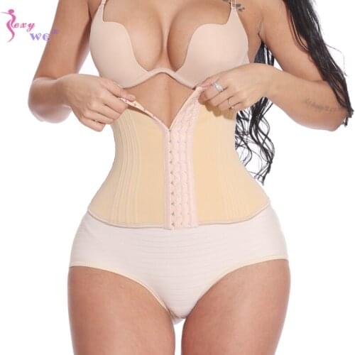 SEXYWG Postpartum Belly Wrap Waist Trainer Recovery Support Pelvis Belt Body Shaper, Invisible Comfy Underwear
