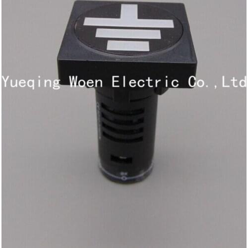 AD16-22WF/N 220V Square segregation breaker position indicator The isolation knife switches Indicator light Switch button