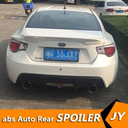 For TOYOTA GT86 Spoiler 2013-2017 GT86 High Quality ABS Material Car Rear Wing Primer Color Rear Spoiler