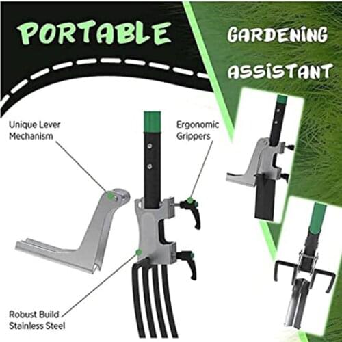 Weeder Root Remover Foot Weeding Aid Portable Gardening Assistant Outdoor Too Garden Lawn Weed Puller Garden Lawn Weeder Tools