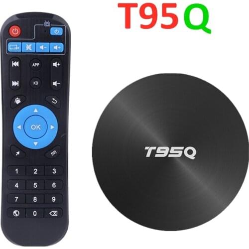 T95Q Android 9.0 TV BOX 4K Media Player DDR3 Amlogic S905X3 Quad Core Dual Wifi BT H.265 Smart Set Top