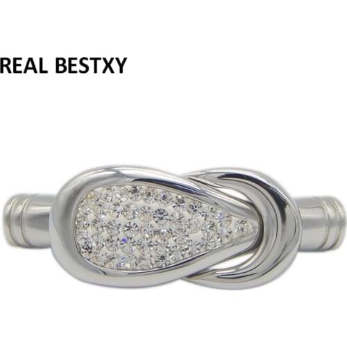 20pcs/lot hole size: 5.2mm Stainless Steel Magnetic Clasps For Bracelet And Necklace Magnetic clasps with crystals buckles