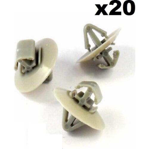 20x Clips for Renault Trafic Traffic Side Moulding / Lower Protection Door Trim