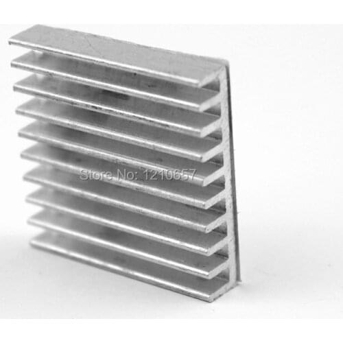 8 pieces lot 28x28x6mm Aluminum Heatsink for Chip GPU VGA RAM LED IC Radiator Cooling