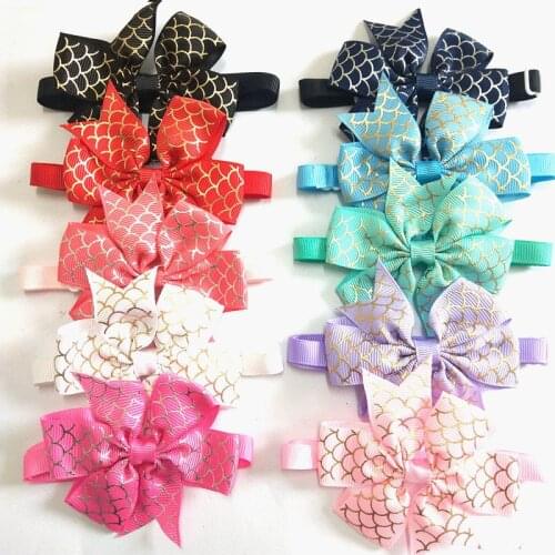 50pcs Pet Dog Cat bow tie Adjustable Dogs Accessories pet dog bow tie puppy bow ties dog Pet supplies