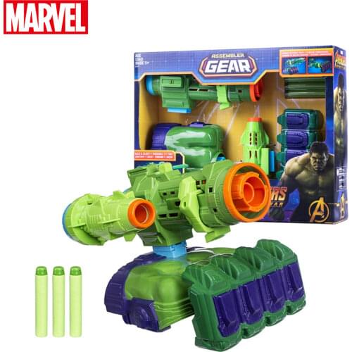 Marvel Avengers 3 The Incredible Hulk Combo Launcher Battle Toy Super Hero Character Action Model Toys Childrens Gift E3421
