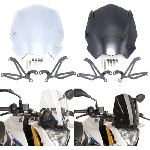 Motorcycle Sports Windshield WindScreen Visor Viser Fits For BMW G310R 2016 2017 2018 2019 G310 R 16'-19' Double Bubble