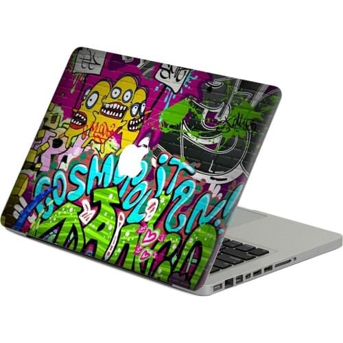 Comics graffiti Laptop Decal Sticker Skin For MacBook Air Pro Retina 11" 13" 15" Vinyl Mac Case Body Full Cover Skin