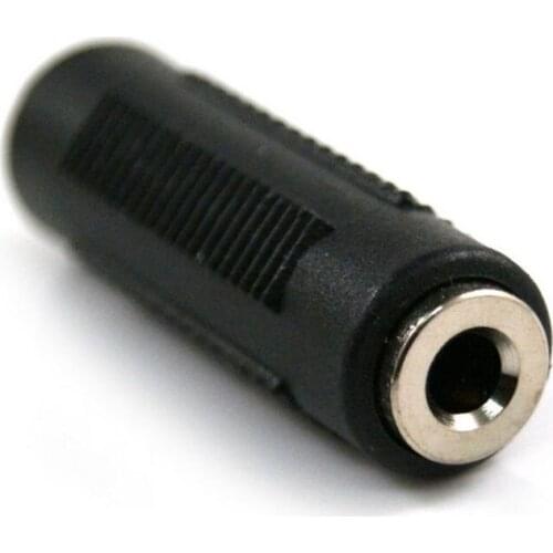 Stereo 3.5mm 1/8" Aux Female to Female Jack Audio Coupler Adapter F/F