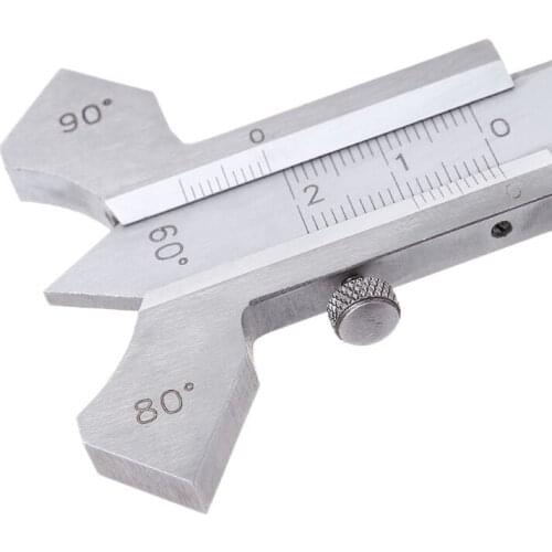 0-20mm Weld Gauge Welding Seam Gauge Weld Inspection Gauge Caliper Angle Ruler
