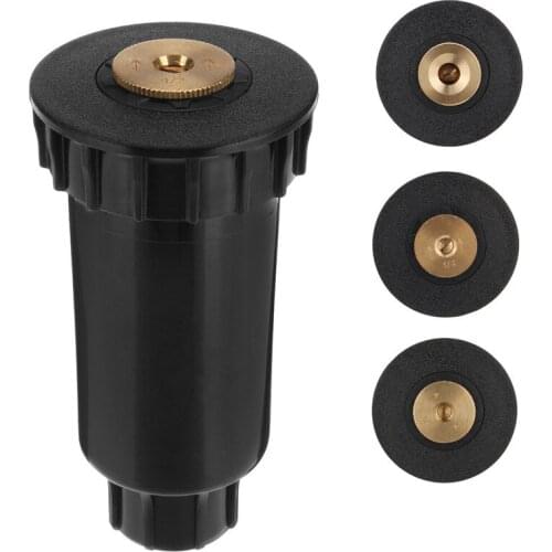 1PCS 90-360 Degrees Popup Sprinklers Plastics Lawn Watering Sprinkler Head Adjustable Spray Nozzle Gardening Irrigation Supplies