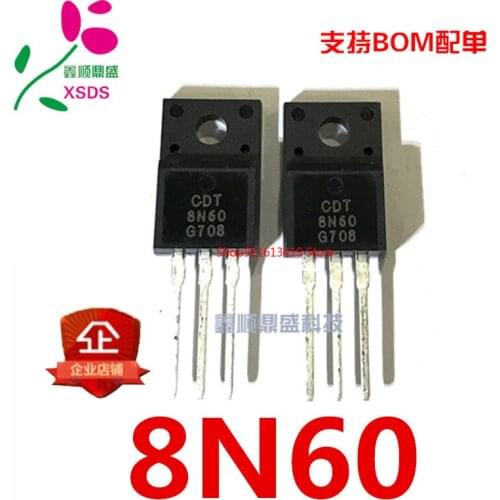 1PCS FQPF8N60C 8N60 TO-220F