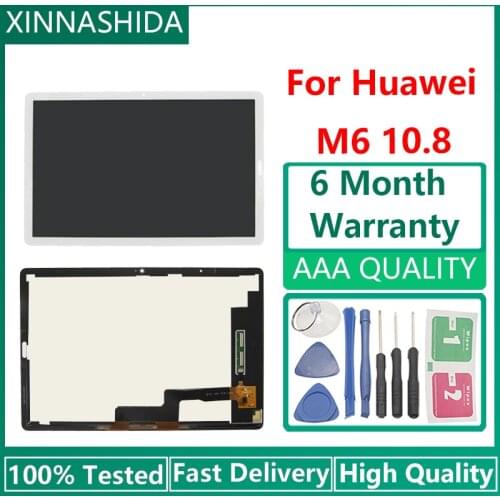 10.8'' Tablet LCD For Huawei MediaPad M6 10.8 LCD SCM-W09 SCM-AL09 SM-W09 LCD Display Touch Screen Digitizer Assembly