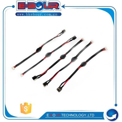 10PCS/LotLaptop DC Jack with Cable for Lenovo G555 G560 G565 DC Plug Socket