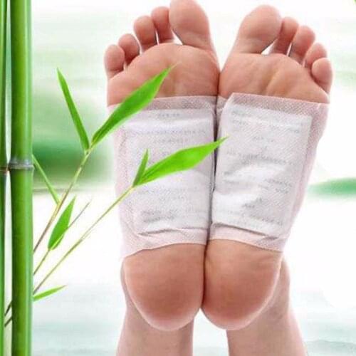 20pcs=10pcs Patches+10pcs Adhesives Detox Foot Patches Pads Remove Body Toxins Feet Slimming Cleansing Herbal Adhesive