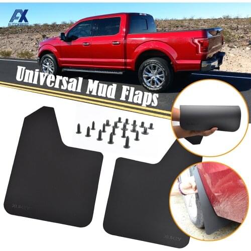 2x Universal Car Mud Flaps Mudflaps Splash Guards Mudguards For Peugeot FIAT Citroen VW AUDI KIA Buick Renault Ford Mazda 2-5