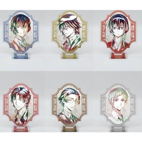 9cm Cartoon Bungou Stray Dogs Acrylic Anime Stand Figure Cosplay Prop Office Desk Decor Gift for Boy Girl 1pcs