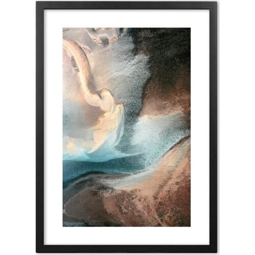Aerial Photography Coast Landscape Wall Art Print Paper Painting Nordic Posters And Prints Wall Pictures For Living Room
