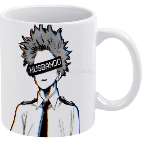 Shinso Husbando White Mug 11oz Funny Ceramic Coffee Tea Milk Cups Boku No Hero Academia Shinso Shinsou Hitoshi My Heroaca Midori