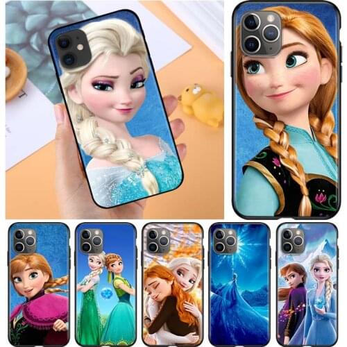 Disney Princess Aisha for Apple iPhone 12 Pro Max Mini 11 Pro XS Max X XR 6S 6 7 8 Plus 5S SE2020 Soft Black Phone Case