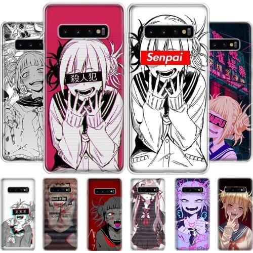 LEWD Sad Japanese Anime Phone Case For Samsung Galaxy A51 A50 A71 A70 A40 A30 A20E A10S A01 A21 A41 A6 A7 A8 A9 Plus Cover
