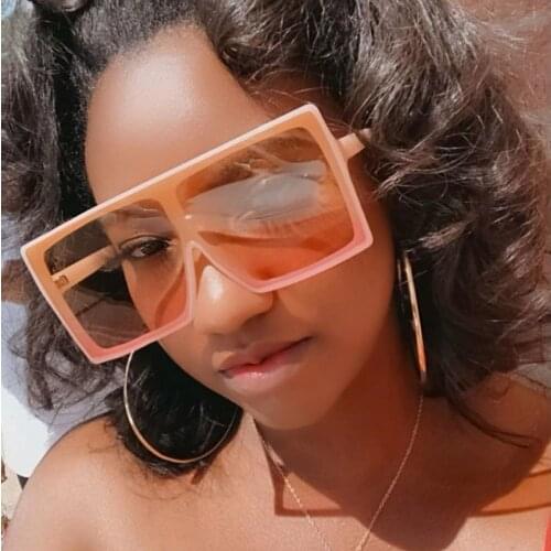 Black Shield for Women Wholesale Oversized Sunglasses Women 2020 Retro Glasses Mixed Wholesale Bulk One Piece Sunglasses Female