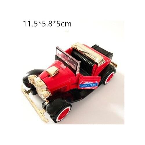 Children Version Alloy Pull Back Car Of Alloy Toys Toys Car Model Retro Car Classic Car With Sound And Light Music